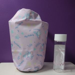 My Melody Beach Bag and Water Bottle 🎶 Sanrio 🎶 New 🎶 Kawaii